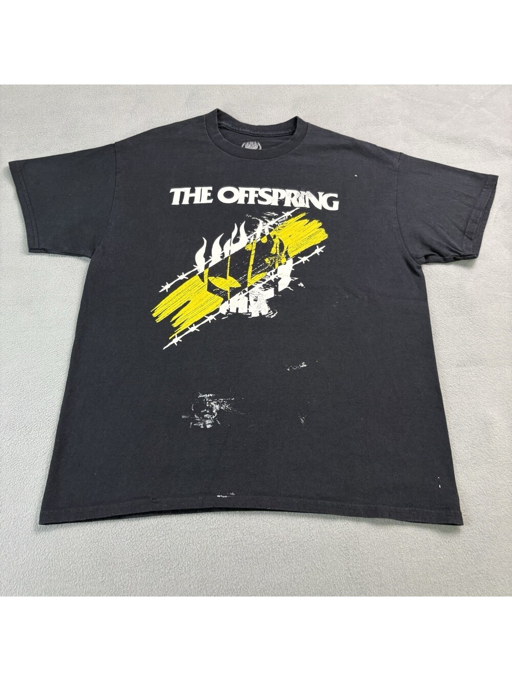 2023 The Offspring Let The Bad Times Roll Tour Band T Shirt Size Large Black